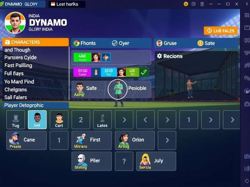 Dynamo Glory India player demographic chart